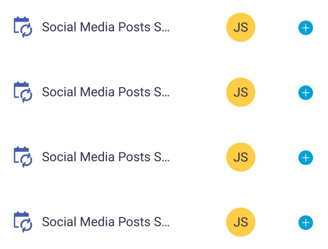 Recurring Duplicates