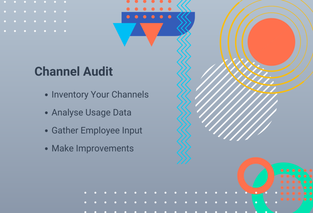 internal communications channels audit