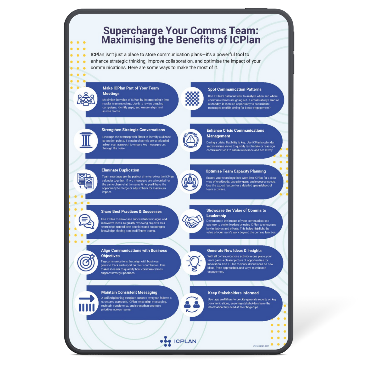 The ICPlan Guide to Supercharging your Internal Comms